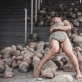 Goda Žukauskaitė performanse „st.One 33“. A. Juknevičės nuotr.