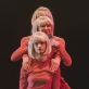 Viktorija Zobielaitė, Oksana Griaznova ir Mantas Černeckas šokio spektaklyje „Kill, Baby, Kill. E. Sabaliauskaitės nuotr.