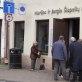 Ingės Talmantienės keramikos parodos „Žydinti keramika“ atidarymo akimirka. O. Dirdovskyj nuotr.