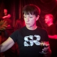 Dovilė Šilkaitytė spektaklio „Lokis“ repeticijoje. T. Ivanausko nuotr.