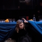 Božena Aleksandrovič spektaklyje „Aš buvau namuose ir laukiau, kol ateis lietus“. A. Gudo nuotr.