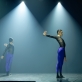 Scena iš šokio kompozicijos „Sinergija“ („Kūrybinis impulsas“). M. Aleksos nuotr.