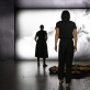Scena iš spektaklio „Euridikė“. M. Rass (Rygos dailės teatro) nuotr.