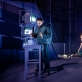 Scena iš spektaklio „Roberto Zucco“. T. Povilonio nuotr.