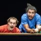Johannes Bauhofer, Lucas Castelo Branco ir Andrés Torres Díaz pasirodyme „Piti Peta Hofen Show“. D. Matvejevo nuotr.