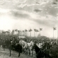 Kavalerijos pulko paradas, kurį stebi Prezidentas A. Stulginskis ir ministras pirmininkas L. Bistras.  Kaunas, 1922 m. LMAVB RSS
