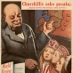 Ostlando generalinėms sritims bendras plakatas „Churchilis sako pasaką“.1943 m. Nacionalinė Martyno Mažvydo biblioteka