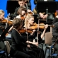 Bendras „Concertgebouw“ ir LMTA orkestras, Marija Pranskutė (antra iš kairės), Deividas Dumčius (trečias iš kairės). M. Aleksos nuotr.