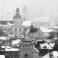 Kęstutis Stoškus, „Senamiesčio panorama su Aušros vartais“. 1998 m.