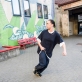 Oona Doherty spektaklyje „Vilties medžioklė“. D. Matvejevo nuotr.