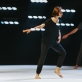 Viktorija Zobielaitė ir Nielsas Claesas šokio spektaklyje „Audros akis“. E. Sabaliauskaitės nuotr.
