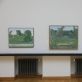 Povilo Ričardo Vaitiekūno paveikslai parodoje „Žalia“. 1966–1982 m. J. Mocevičiūtės nuotr. 