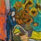 Antanas Gudaitis (1904–1989), „Natiurmortas Van Gogo motyvais“. 1966 m. LNDM