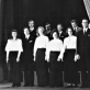 Pirmasis Vokalinio senosios muzikos ansamblio, vėliau tapusio „Polifonija“, koncertas 1974 m. gruodžio 31 d. Šiaulių Pedagoginio instituto aktų salėje. S. Vaičiulionio asmeninio archyvo nuotr.