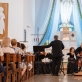 Dirigentas Ching-Ming Lu, Mindaugas Bačkus ir Klaipėdos kamerinis orkestras. D. Ančerevičiaus nuotr.