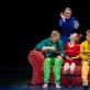 Scena iš spektaklio „Maskuotė“. D. Putino nuotr.