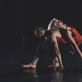 Nielsas Claesas ir Gintarė Marija Ščavinskaitė šokio spektaklyje „Aside“. E. Sabaliauskaitės nuotr.