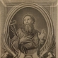 Cristofano Gasperi, raižytojas Pietro Campana, „Pal. Juozapatas kankinys, Polocko arkivyskupas“, Roma. 1729–1761 m. Lietuvos nacionalinis muziejus (atspaudas), Національний музей у Львові імені Андрея Шептицького / Lvivo nacionalinis A. Šeptyckio muziejus (vario plokštelė)