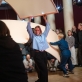 Akimirka iš performanso „Sporos“. D. Putino nuotr.