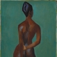 Boscoe Holder, „Sušukuoti plaukai“. 1990 m. Akrilas, lenta, 91.2 x 43.2 cm © Boscoe Holder.  Boscoe Holder Estate ir Victoria Miro maloniai sutikus