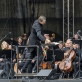Modestas Pitrėnas, Justina Gringytė ir Lietuvos nacionalinis simfoninis orkestras. D. Matvejevo nuotr.