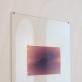 Gintauto Trimako <i>lumen printas</i> su Beatričės Mockevičiūtės kūrinio „Blueish“ atspindžiu. 2020 m. L. Skeisgielos nuotr.
