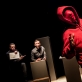 Scena iš spektaklio „CV, arba Kas aš esu“. D. Matvejevo nuotr.