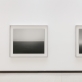 Hiroshi Sugimoto parodos vaizdas, „Jūros peizažų“ serija. Sidabro želatinos atspaudai. M. Blowerio nuotr. Menininko ir „Hayward“ galerijos nuosavybė