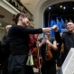 Rasa Vosyliūtė, Christophas Eschenbachas ir Lietuvos nacionalinis simfoninis orkestras. D. Matvejevo nuotr.