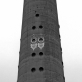 Liudas Parulskis, fotomanipuliacija – Televizijos bokštas ir Šv. Kazimiero bažnyčia. 2014 m.