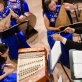 Dirigentas Zhang Lie ir orkestras. D. Klovienės nuotr.