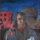 Algis Skačkauskas, „Pasivaikščiojimas su vaiku“. 1982 m. Vidmanto Martikonio kolekcija
