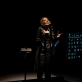 Andra Kavaliauskaitė spektaklyje „Kodas F32“. K. Povilanskaitės-Zaperackienės nuotr.