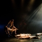 Scena iš spektaklio „Bekūniai“. L. Vansevičienės nuotr.
