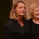 Knygos „Lietuvos kinematografininkai“ sudarytoja Rasa Paukštytė ir kino žurnalistė Izolda Keidošiūtė. LKS nuotr.