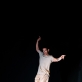 Adrianas Carlo Bibiano šokio spektaklyje „Pakankamas atstumas“. V. Lankauskaitės nuotr.
