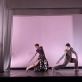 Clara Giambino ir Diego Armando Vega Alcalá šokio spektaklyje „Sužeistas elnias“. Kauno šokio teatro „Aura“ nuotr.