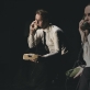 Kārlis Reijers ir Inga Tropa spektaklyje „Frankenšteino kompleksas“. D. Stankevičiaus nuotr.