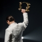 Scena iš J. Vachtangovo teatro spektaklio „Edipas karalius“. D. Matvejevo nuotr.