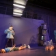Scena iš spektaklio „Roberto Zucco“. E. Krikščiūno nuotr.