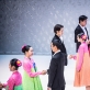 Scena iš spektaklio „Šiaurės Korėjos šokis“. D. Ališausko nuotr.