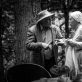 Jurijus Ščiuckis ir Valentina Lukjanenko spektaklyje „Dėdė Vania“. L. Vansevičienės nuotr.