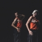 Nielsas Claesas ir Gintarė Marija Ščavinskaitė šokio spektaklyje „Aside“. E. Sabaliauskaitės nuotr.