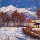 Petras Kalpokas, Pietinės Šveicarijos vaizdelis. 1915. Drobė, aliejus
Nacionalinis M. K. Čiurlionio dailės muziejus