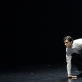 Zsoltas Vencelis Kovácsas choreografinėje kompozicijoje „Nurimk, širdie“ („Kūrybinis impulsas“). M. Aleksos nuotr.