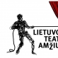 Projekto „Lietuvos teatro amžius” logotipas. Autorius – Liudas Parulskis.