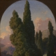 
Mykolas Elvyras Andriolis. Italijos peizažas su tuopomis. 1861 m. A. Lukšėnas