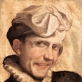 Annibale Carracci, „Besijuokiančio jaunuolio portretas“, 1583−1584, Borghese galerija