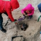 „Pajūrio akmens amžius“. LNM archeologijos edukacinio užsiėmimo akimirka Palangoje