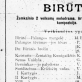 Operos „Birutė“ programa 1906 m.